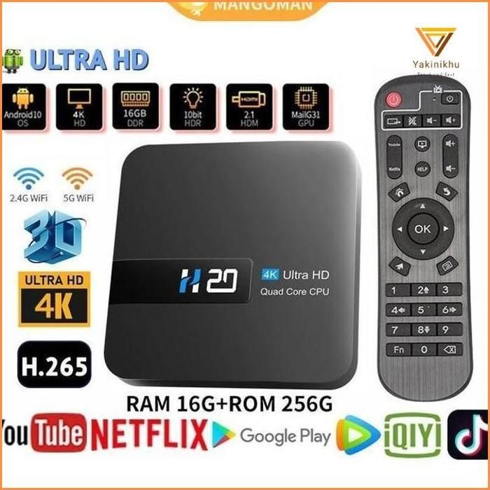 H20PRO Smart Android TV Box Android 10.0 Review